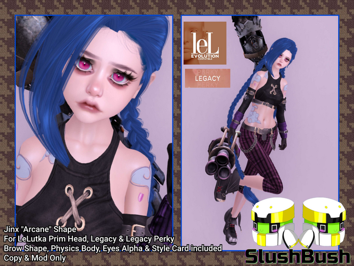 Second Life Marketplace - ADD ME! [SlushBush] Jinx 